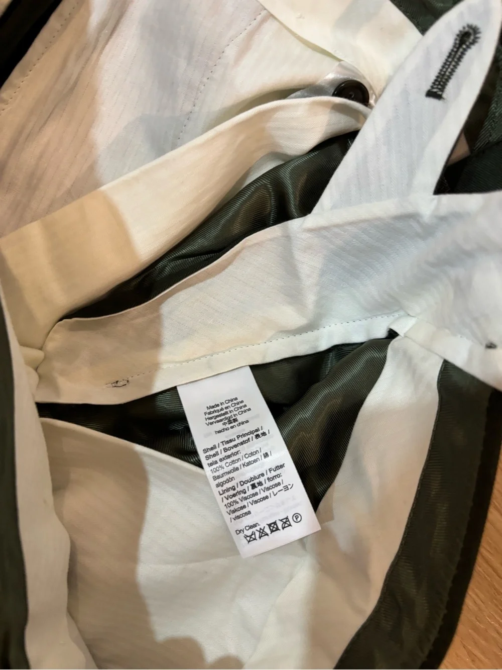 J Crew Ludlow Pants Men's 34x30 Italian Duca Visconti Fabric Green Cotton Nice